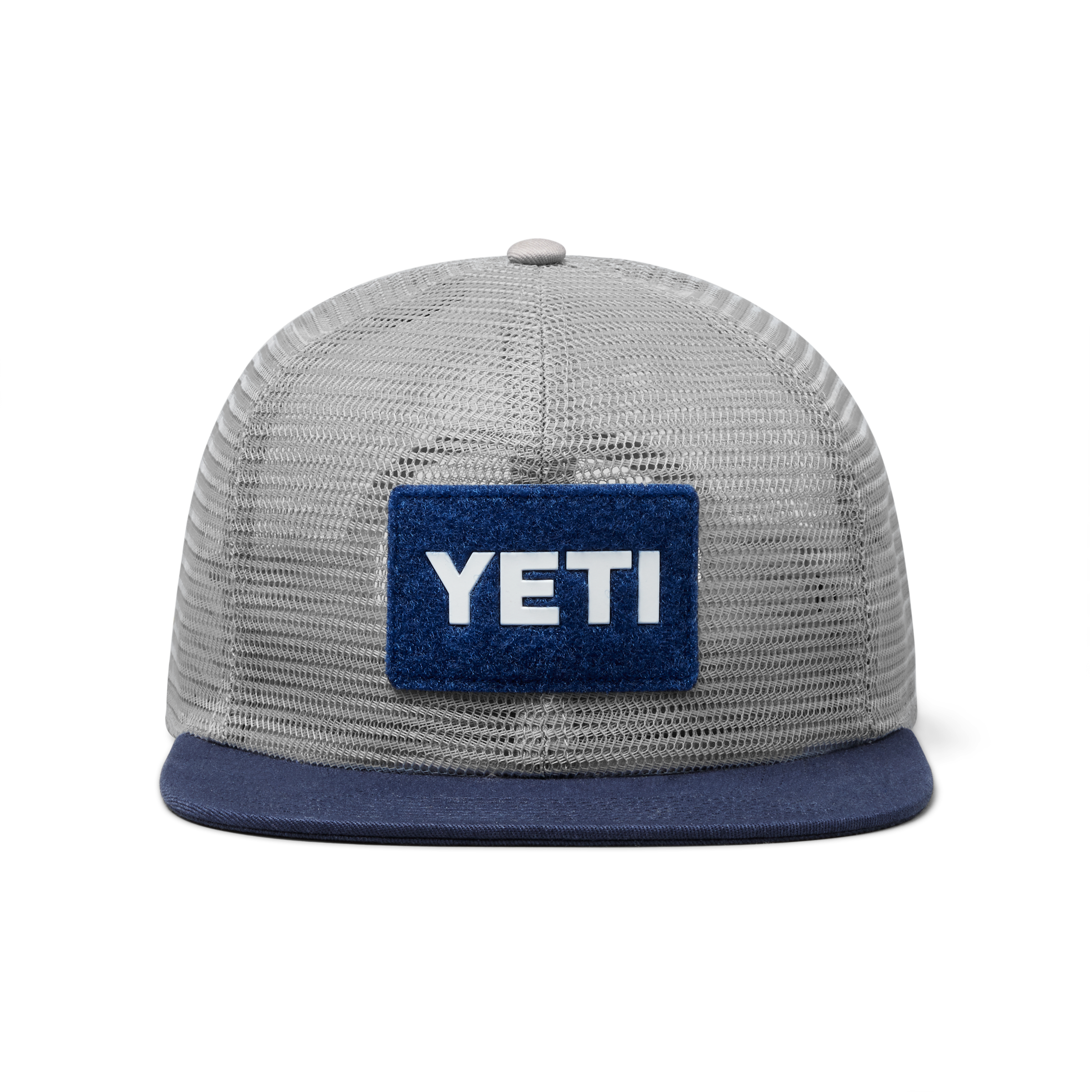 Flat Brim Mesh Hat